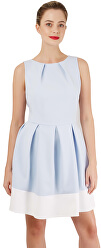 Rochie pentru femei Closet Hackney Dress Light Blue/White