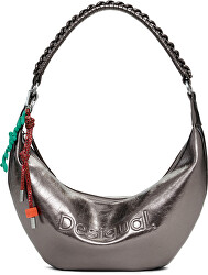 Dámská crossbody kabelka Half Logo Zante Dark Silver