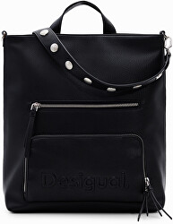 Damenrucksack Half Logo Preto