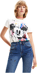 Damen T-Shirt Ts Mickey Crash Regular Fit