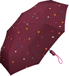 Umbrelă pliabilă pentru femei Easymatic Light confeti Dots
