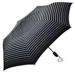 Umbrelă pliabilă pentru femei Easymatic Light Degradee Stripe