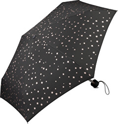 Női összecsukható esernyő Ultra Mini Pouch Copper stars