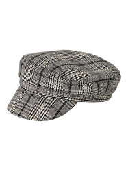 Női sapka PCHAVANNA BAKER BOY HAT BOX Black Checks