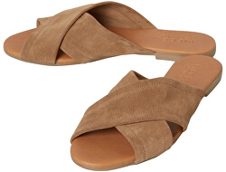 Damen Hausschuhe Marnie Wildleder Sandale Desert Taupe