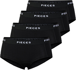 4 PACK - dámské kalhotky Boxer PCLOGO