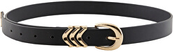 Cintura da donnaPCROSINA JEANS BELT TP 17108345Black W. GOLD METAL