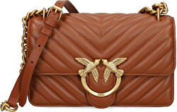 Dámská kožená crossbody kabelka