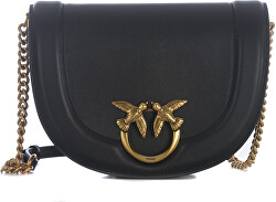 Dámská kožená crossbody kabelka