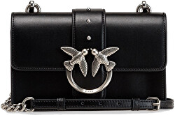Dámská kožená crossbody kabelka