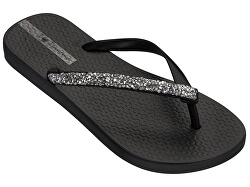 Șlapi flip-flops de damă Glam Special Fem Black/Black