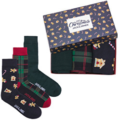 3 PACK - Herrensocken JACXMAS