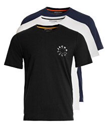 3 PACK - T-shirt da uomo JJWARRIOR Regular Fit