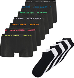 7 PACK - sada pánskych boxeriek a ponožiek JACFLAX