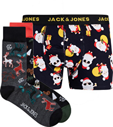 Geschenkset - Socken und Boxer JACMIXSANTA XMAS GIFTBOX
