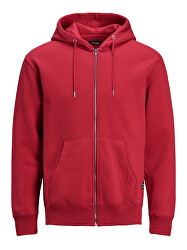 Hanorac pentru bărbați JJESOFT SWEAT ZIP HOOD NOOS Rio Red Relaxed