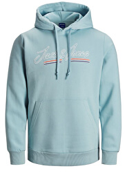 Felpa da uomo JORFRANCO SWEAT HOOD Forget-me-not