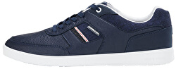 Tenisky JFWBLADE FUSION LEATHER NAVY BLAZER Navy blazer