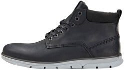 Férfi bokacsizma JFWTUBAR LEATHER ANTHRACITE STS Anthracite