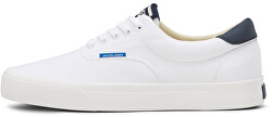 Pánské tenisky JFWMORK CANVAS BRIGHT WHITE NOOS Bright White