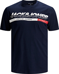 Pánske tričko JJART 12182821 Navy Blaze r