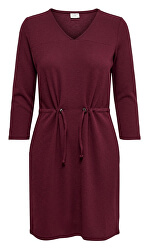 Dámske šaty JDYDAKOTA 3/4 DRESS JRS Windsor Wine