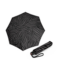 Skládací deštník A.200 Medium Duomatic Zebra Black