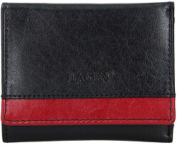 Dámská kožená peněženka BLC-160231 Blk/Red