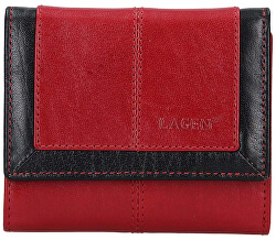Dámska kožená peňaženka BLC-4391 Red/BLK