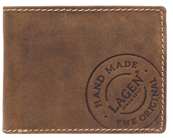 Pánska hnedá kožená peňaženka Brown 508 /C