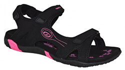 Dámske sandále Caffa Black/Magenta ružovo-čierne SSL1758 -V11J