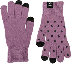 Dámské rukavice BOYD Purple Dots