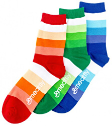3 PACK - ponožky Stripe s S hades socks S19 Multi pack