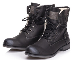 Stivaletti stringati da donna