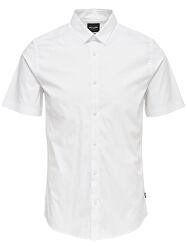 Alfredo SS Shirt Noos White Alfredo SS Shirt Noos pentru bărbați