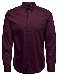Bărbați tricou ONSALFREDO LS Tricou EX-SLIM Noos de Wine degustare