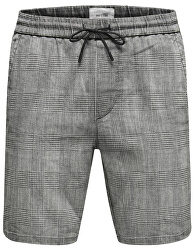 Pantaloni pentru bărbați Linus Check Shorts Gw 3788 Noos Phantom
