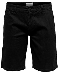 Férfi rövidnadrág ONSHOLM CHINO SHORTS PK 2174 NOOS Black
