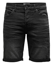 Shorts pentru bărbați ONSPLY REG BLACK SW SHORTS PK 2021 Noos Black Denim