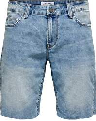 Férfi rövidnadrág CSAK REG RAW HEM BLACK PK 5275 Blue Denim