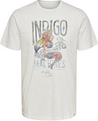 Pánske tričko ONSMOVE SLIM TEE NF 5823 Cloud Dancer