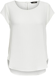 Bluza pentru femei Vic S/S Solid Top Noos Wvn Cloud Dancer