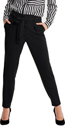Női nadrág Nicole Paperbag Ankle Pants Wvn Noos Black