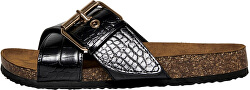 Papuci pentru femei ONLMATHILDA PU CROC SLIP ON Black W. CROCK