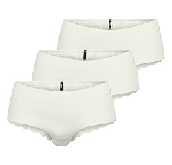 3 PACK - chiloți pentru femei ONLCHLOE
