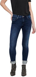 Jeans da donna ONLCARMEN LIFE Skinny Fit 15195787 Dark BlueDenim