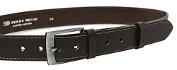 Cintura da uomo in pelle 35-1-40 marrone scuro