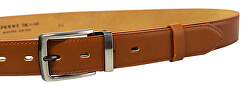 Cintura da uomo in pelle formale 35-020-2-42 marrone