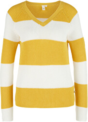 Dámsky sveter 46.002.61.2779 .15G0 Gold en yellow stripes