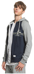 Pulóver Essen tials Screen Zipper Terry Navy Blaze r